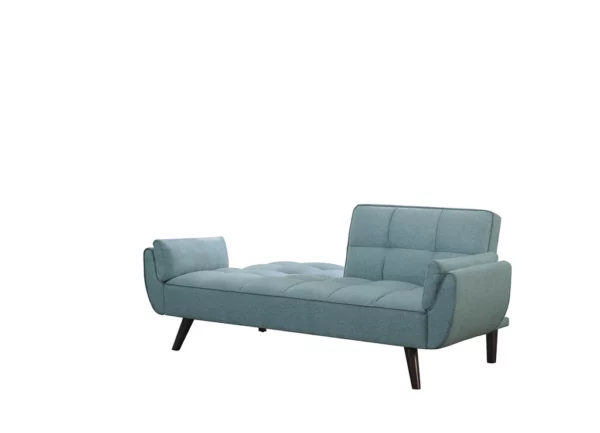 Luske Turquoise Futon Sleeper Sofa - Image 2