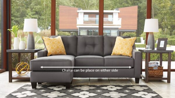 Nuvella Sofa w/ Chaise
