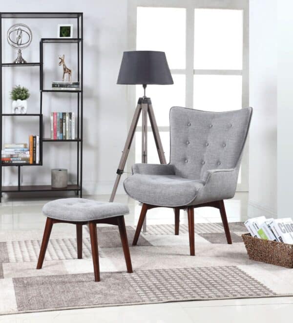 Castle Chair and Ottoman