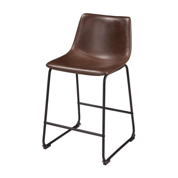 Centiar Brown Counter Height Barstool
