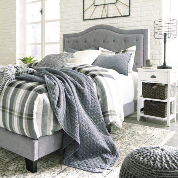 Jerary King Grey Hdbd/Ftbd/Rails