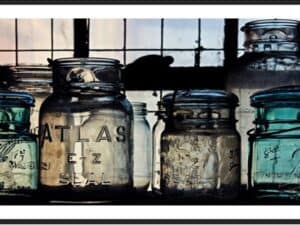 Mason Jars by Roni 43x33