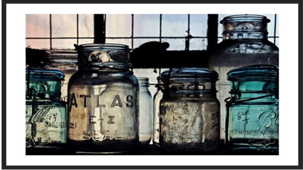 Mason Jars by Roni 43x33