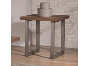 Natural Walnut End Table