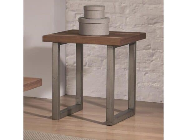 Natural Walnut End Table