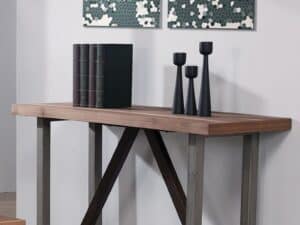 Natural Walnut Sofa Table