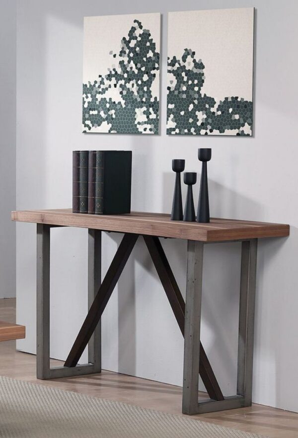 Natural Walnut Sofa Table