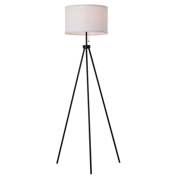 Black Tripod Floor Lamp