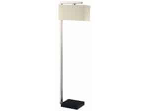 MCM Silver Floor Lamp